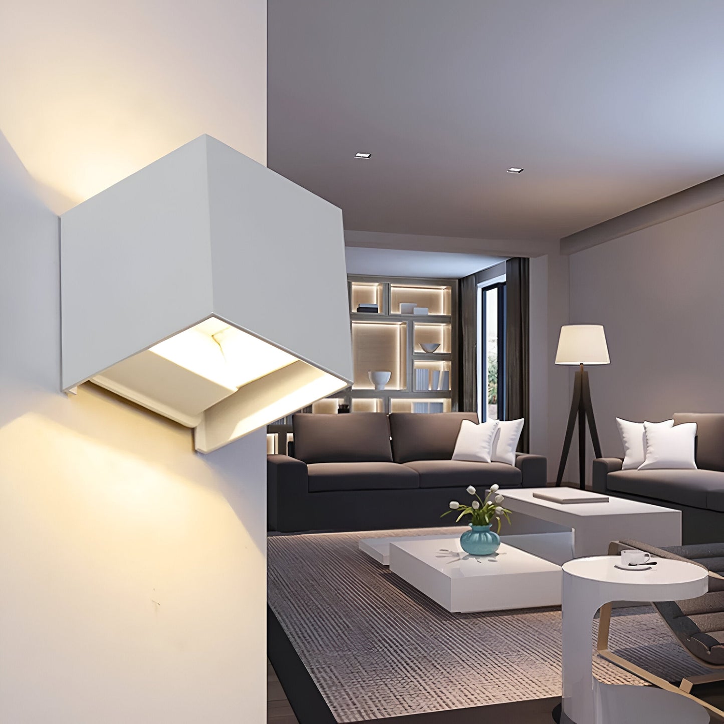 Slim LED Dimmable Wall Light Modern Nordic Style