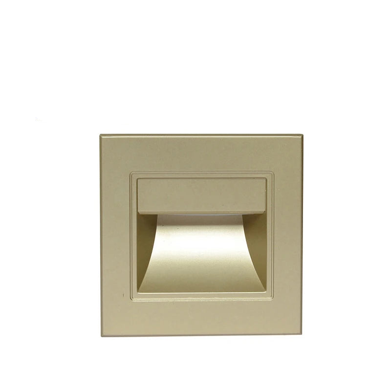 Nordic Triangle LED Wall Light โ Modern Indoor Wall Lamp in Black, White, or Gold for Ambient Bathroom Lighting 15