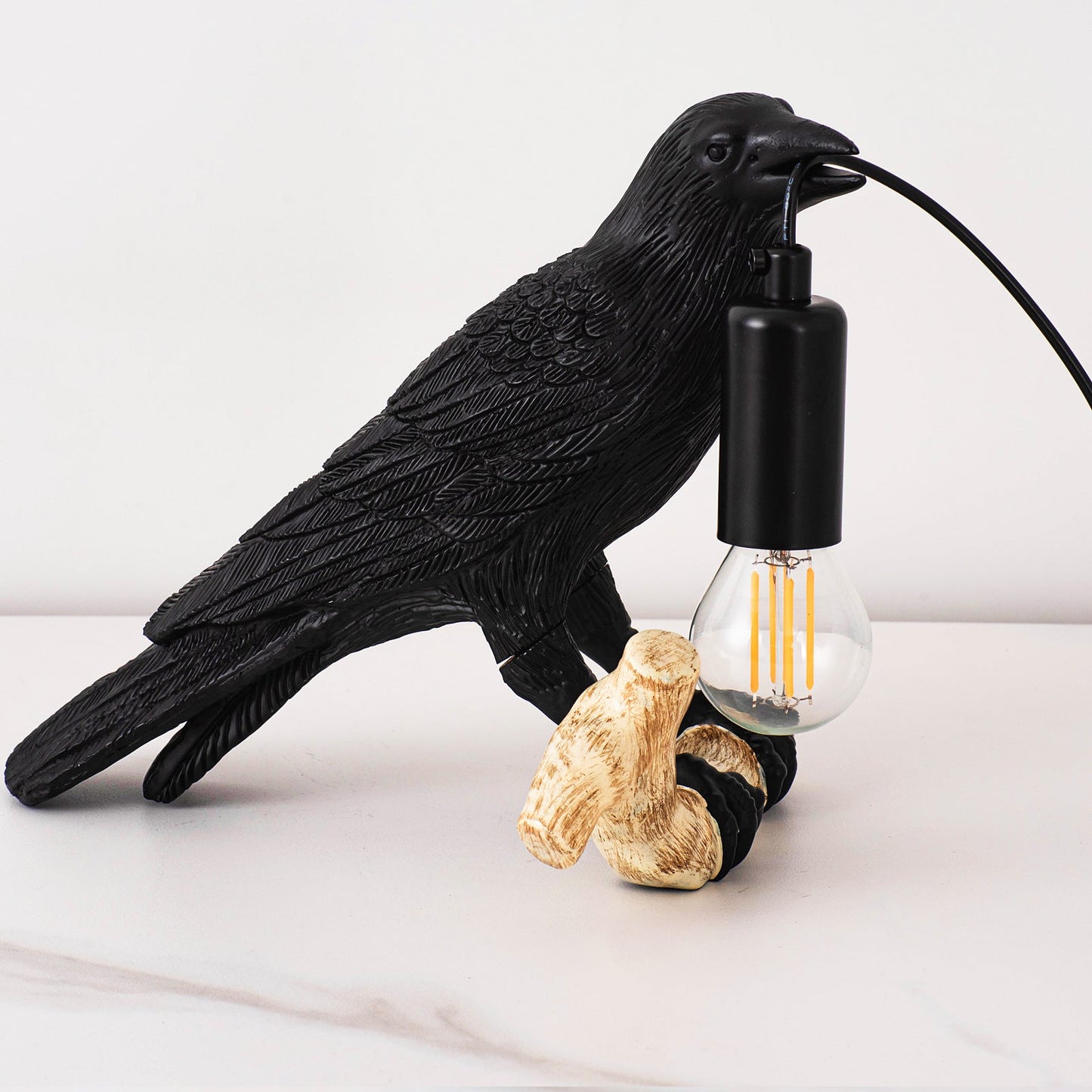 Compact Bird Theme Table Lamp for Bedroom Nightlight - Halri