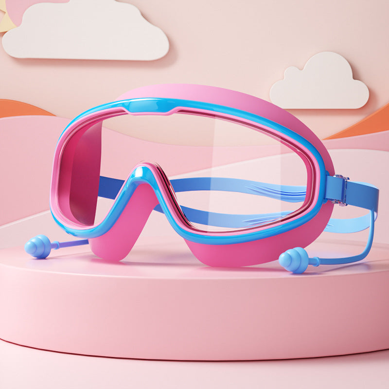 Kids Swim Goggles with Clear Vision Lenses