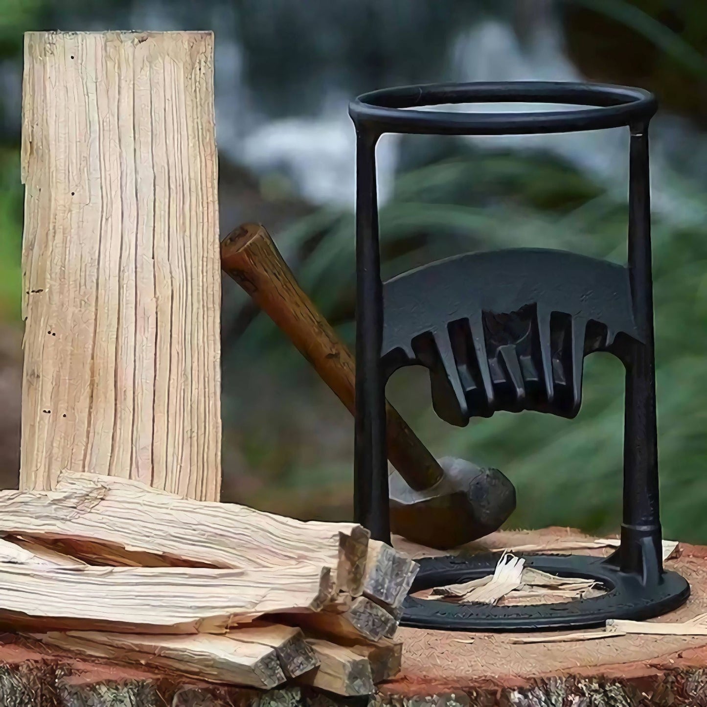 Heavy Duty Log Splitting Tool
