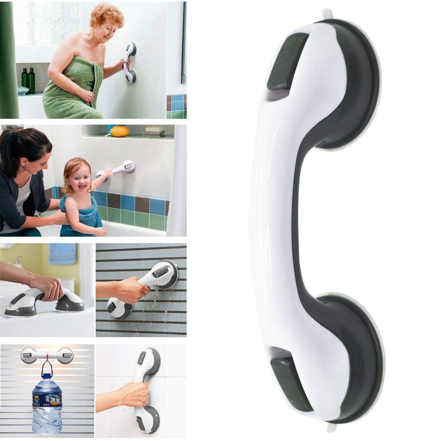 SafeGrip Anti-Slip Bathroom Handrail - Halri