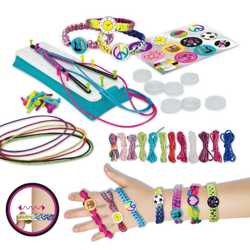 Fun DIY Braiding Kit for Kids Ages 5-12 - Halri