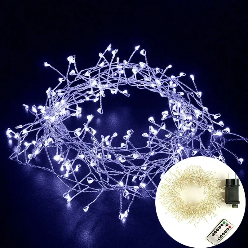 Decorative LED Fairy String Lights, 36m Waterproof