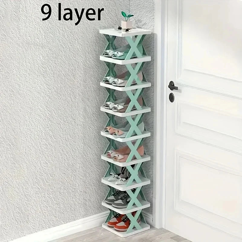 Space Saving Foldable Shoe Rack Storage