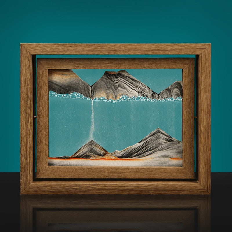 Unique Desert Theme 3D Sand Art Decoration