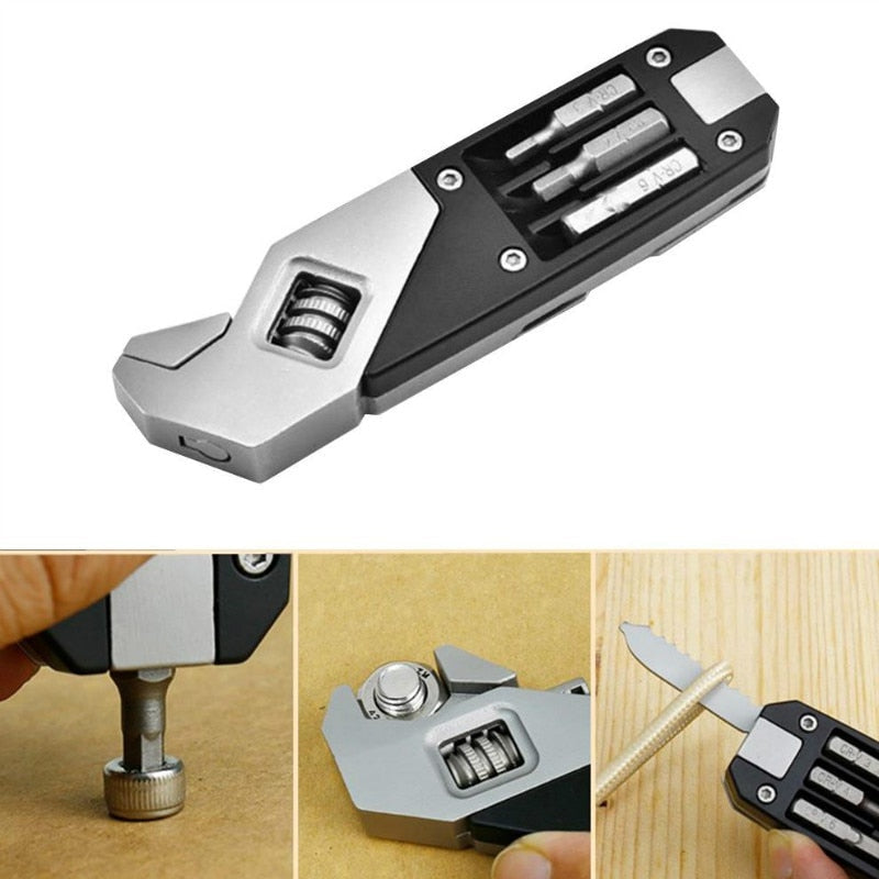 Premium Heavy Duty Folding Wrench Tool Kit - Halri
