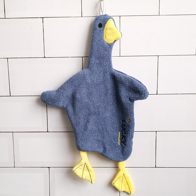 Funny Duck Print Kitchen Towel - Halri