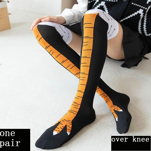 Funny Chicken Leg Novelty Socks - Halri