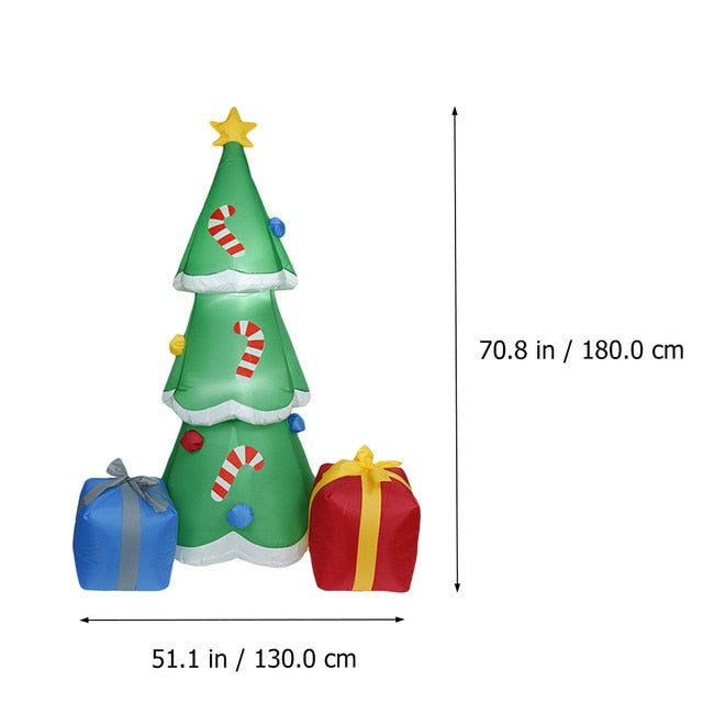 Large Blow Up LED Christmas Tree Decoration