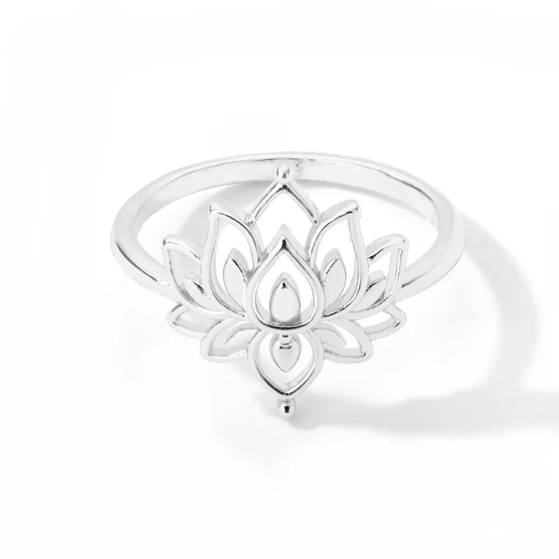Delicate Floral Engagement Ring