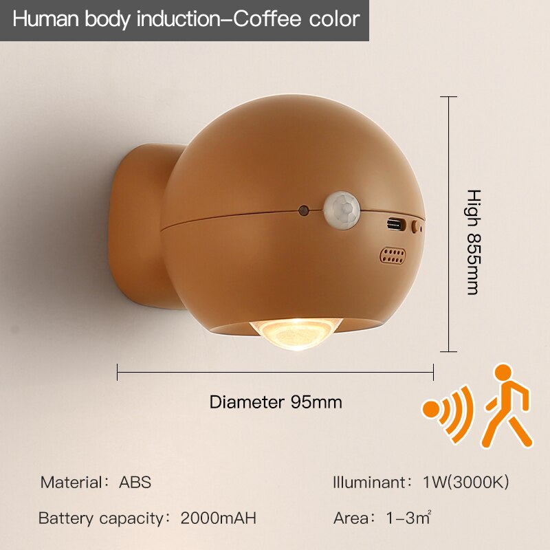 Smart Motion Activated LED Wall Light