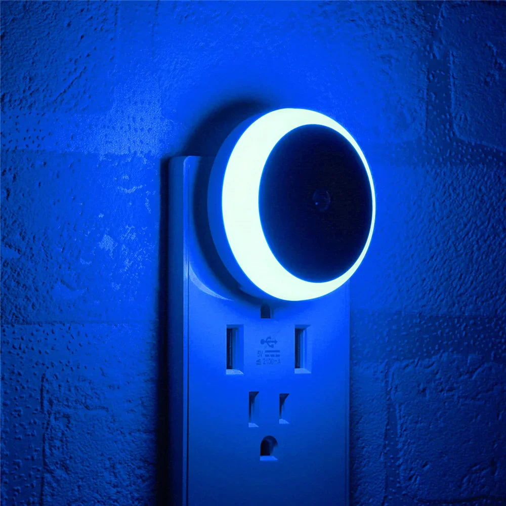 Soft Glow Automatic Plug in Night Lamp