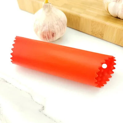Easy Garlic Peeler Silicone Tool - Fast and Dishwasher Safe