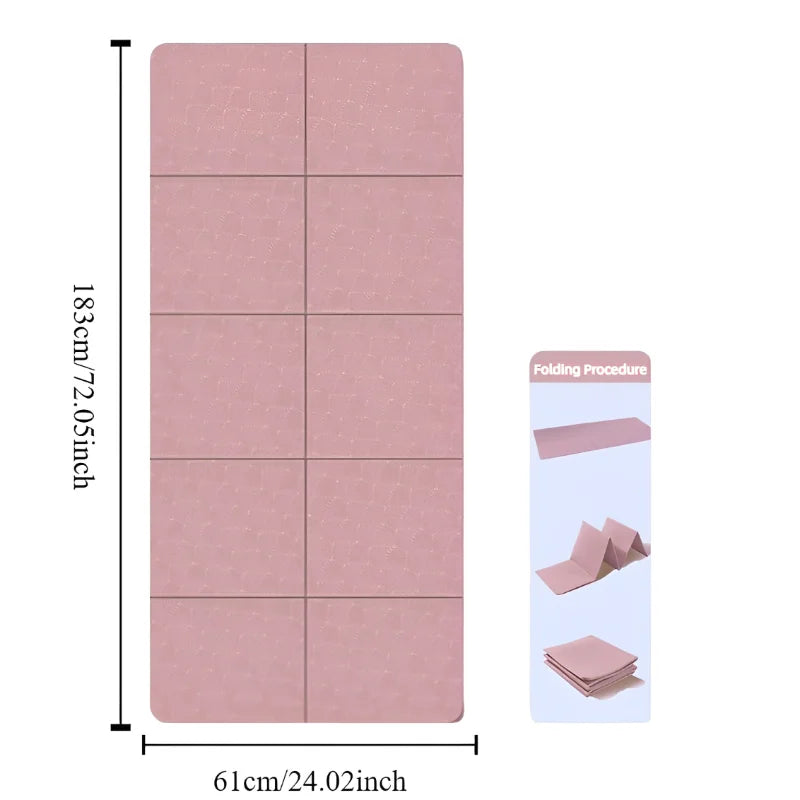 Eco Friendly Folding Yoga Mat
