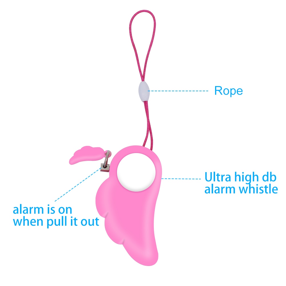 Personal Safety Mini Keychain Alarm