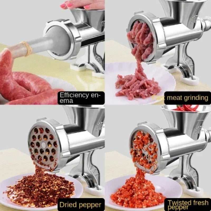 Premium Manual Meat Grinder Aluminum Heavy Duty - Halri