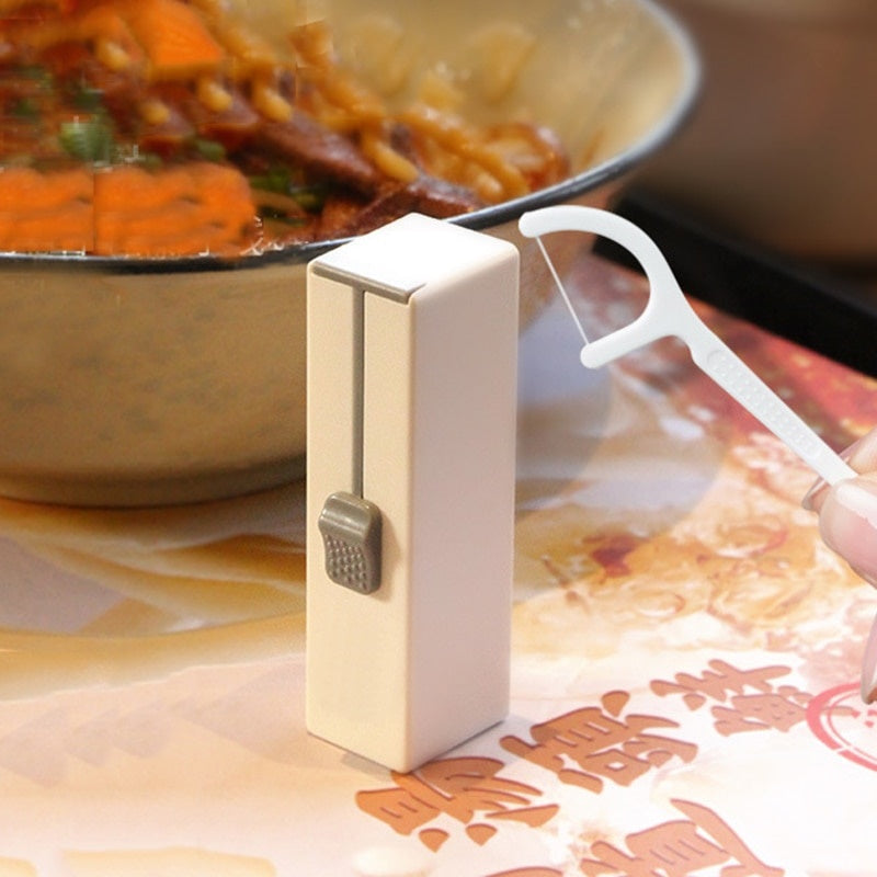 Compact Travel Dental Floss Dispenser Box - Halri