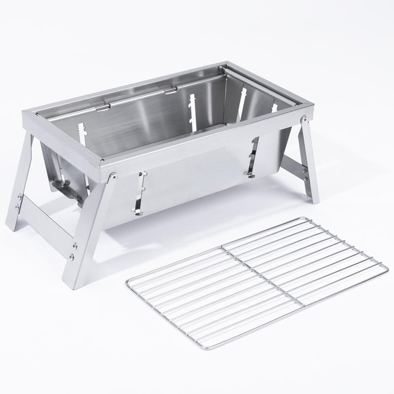 Portable Outdoor Stainless Steel BBQ Grill - Halri