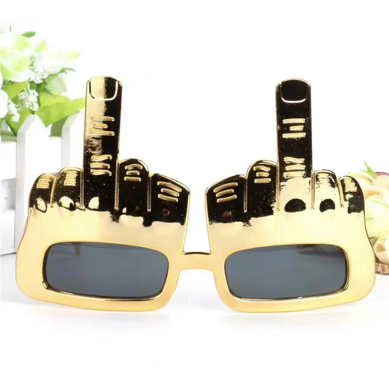 Fun Gold Statement Party Shades - Halri