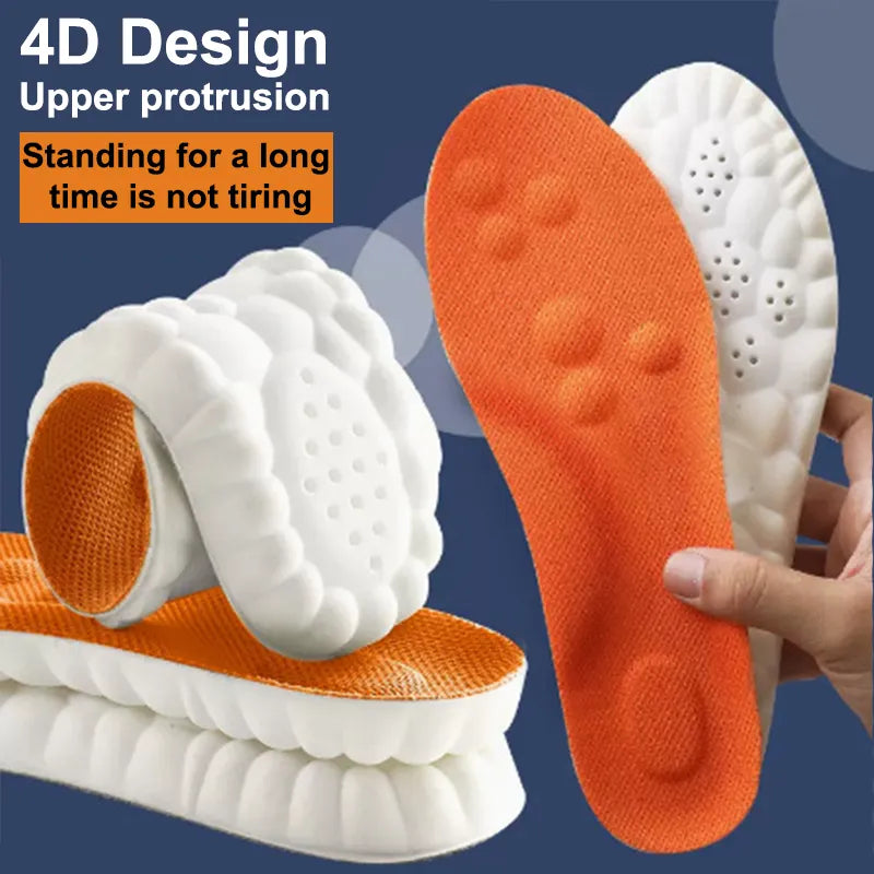 Comfortable Arch Support Latex Shoe Insoles