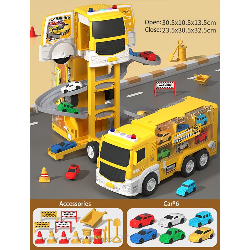 Cool 3-in-1 Stunt Car Toy Set