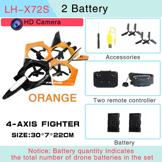 Tough Foam RC Airplane Toy Drone