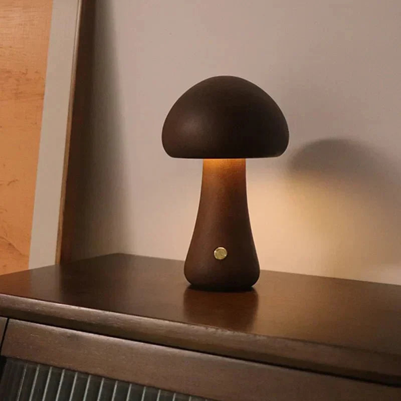 Nature Inspired Mushroom Table Lamp