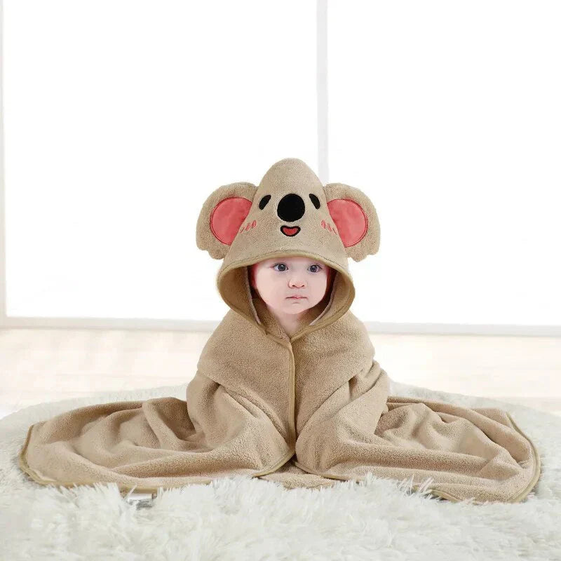 Adorable Kids Hooded Bath Towel