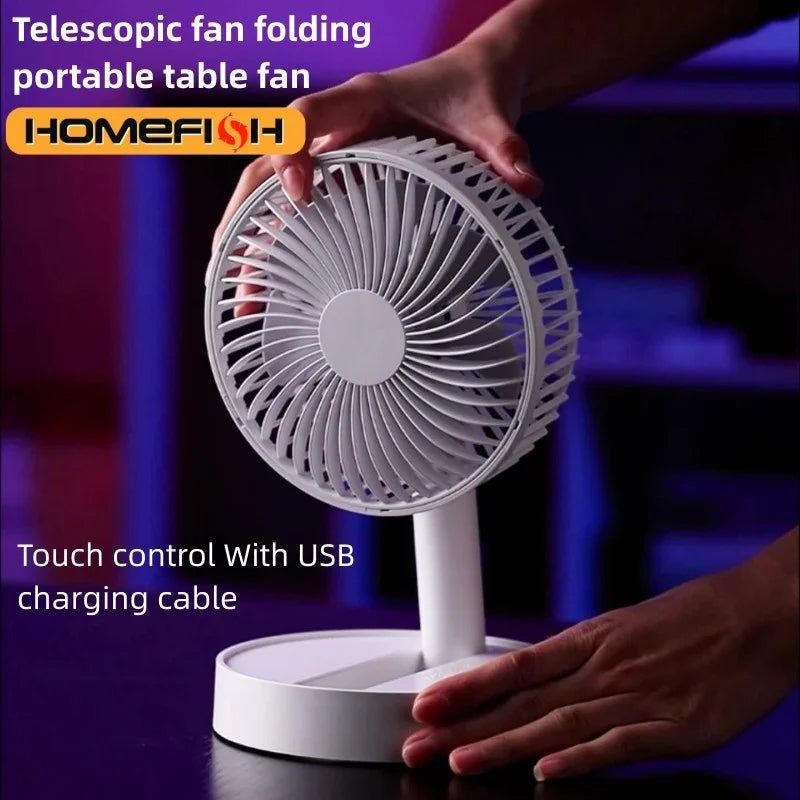 Portable Rechargeable Mini Desk Fan - Halri
