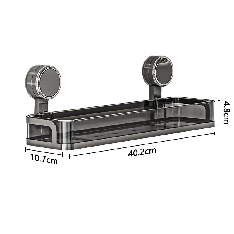 Adhesive Wall Shelf for Bathroom and Kitchen