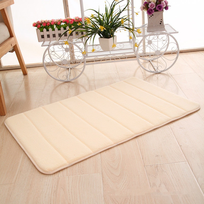 Plush Memory Foam Anti-Slip Bath Mat