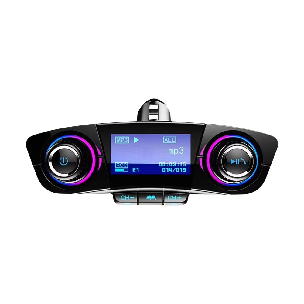 Car Bluetooth FM Transmitter with Dual USB Charger - Halri
