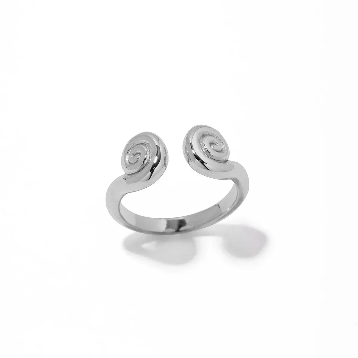 Flexible Open Coil Band Ring