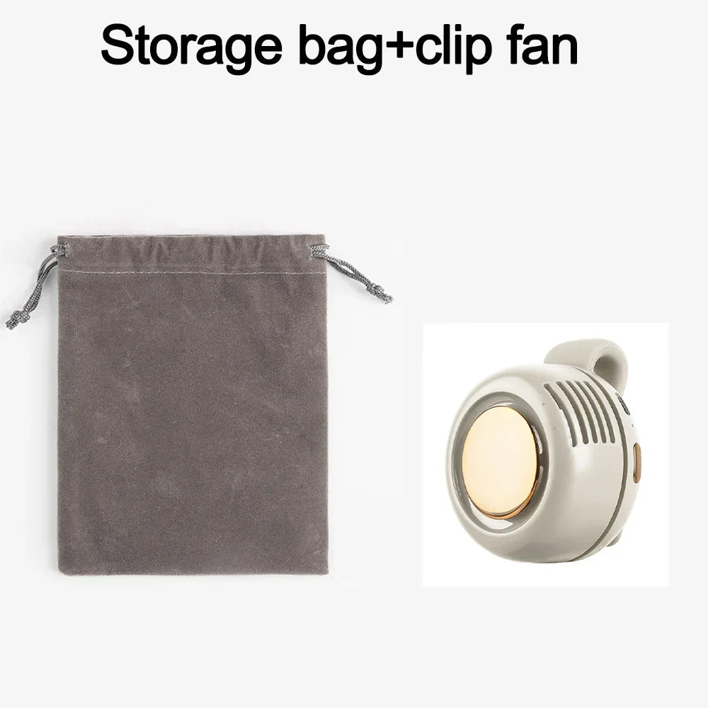 Portable Rechargeable Clip Fan for Waist