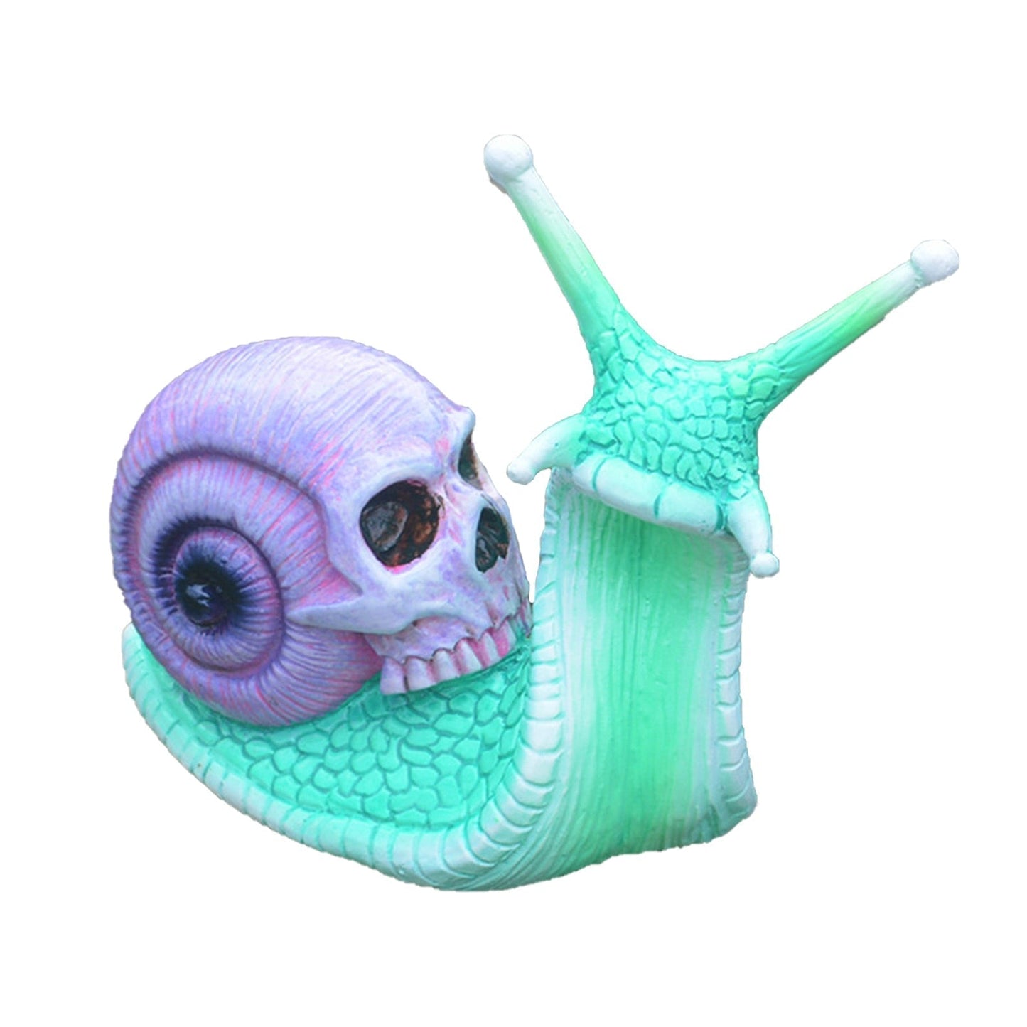 Spooky Snail Garden Halloween Decoration