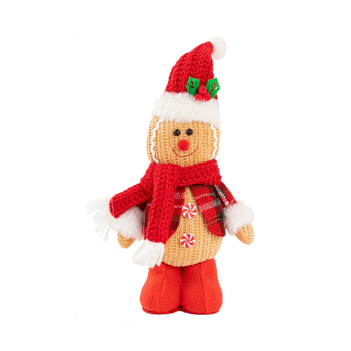 Fun Christmas Gingerbread Man Figurine Decoration