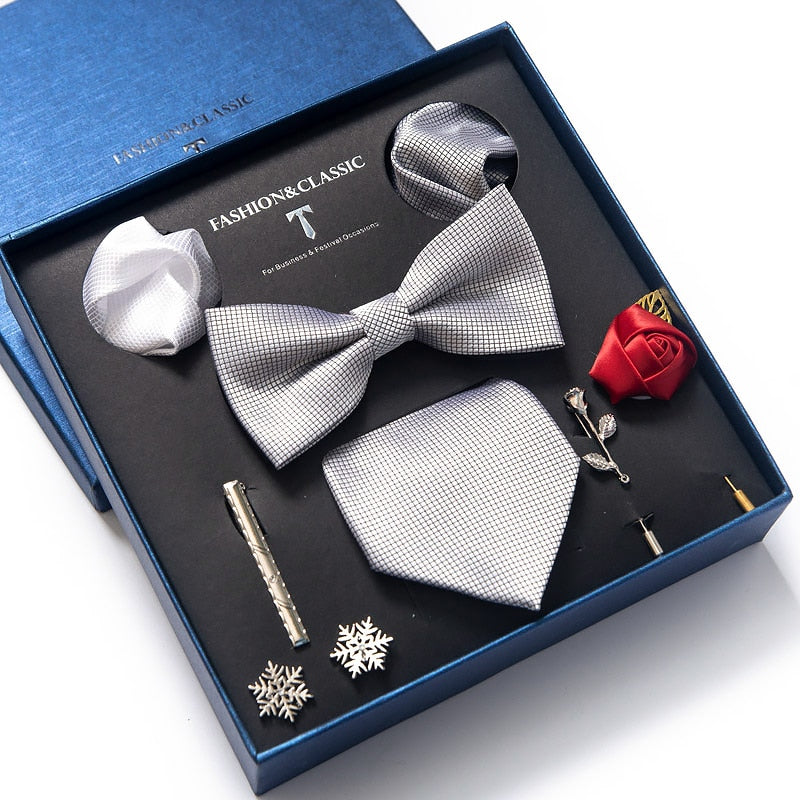 Elegant Men's Tie Set in Premium Box