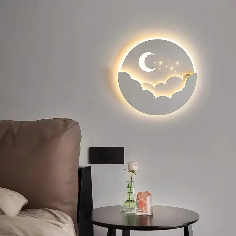 Dreamy Moon Star LED Wall Light - Halri