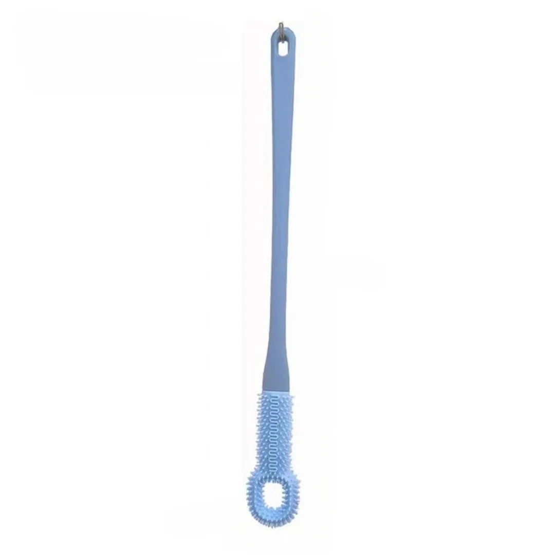 Gentle Silicone Foot Exfoliator Long Handle Brush