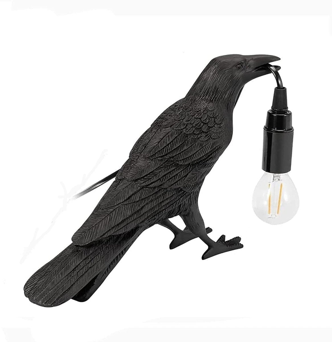 RavenGlow Table Lamp - Soft Warm Night Light - Halri