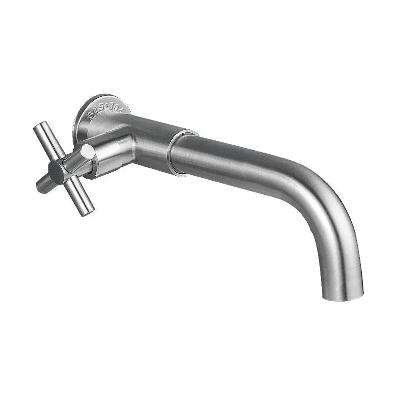 Modern Wall Mount Faucet with Cascade Design