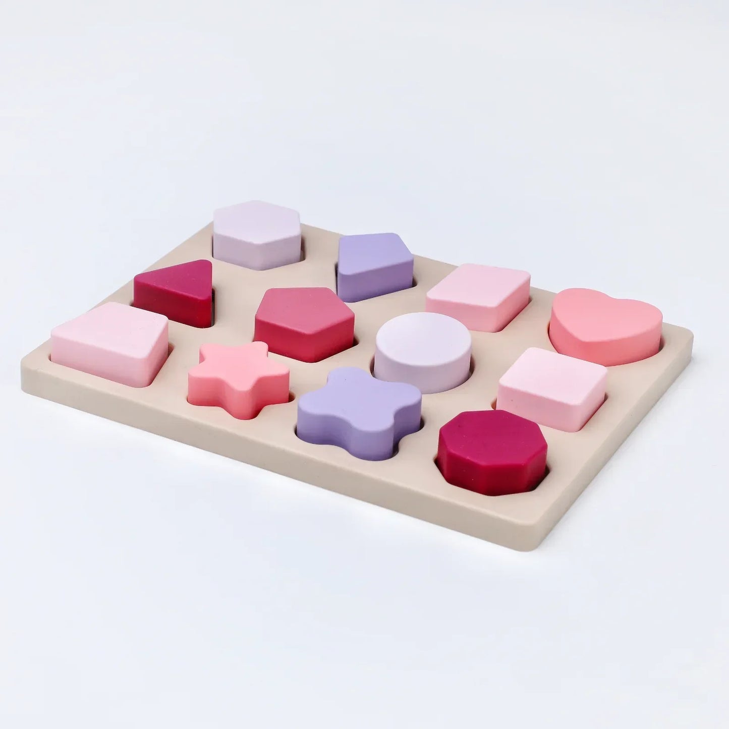 Colorful Silicone Learning Puzzle Toy