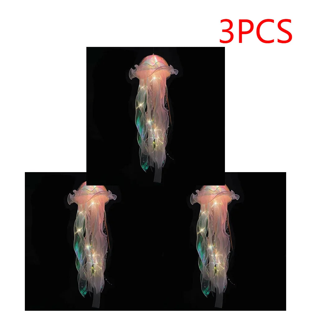 Colorful Jellyfish Table Lamp