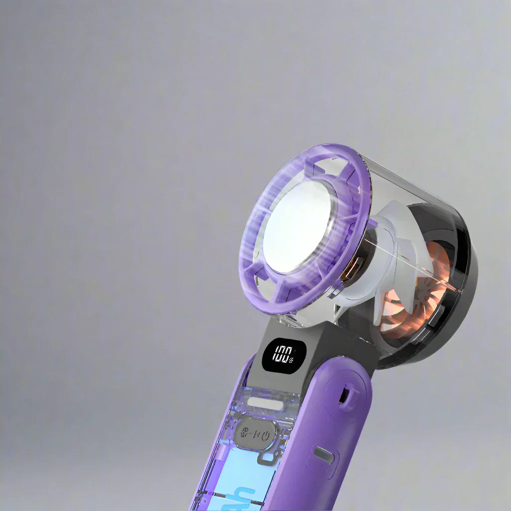 Portable Rechargeable Mini Fan with Cooling Tech - Halri