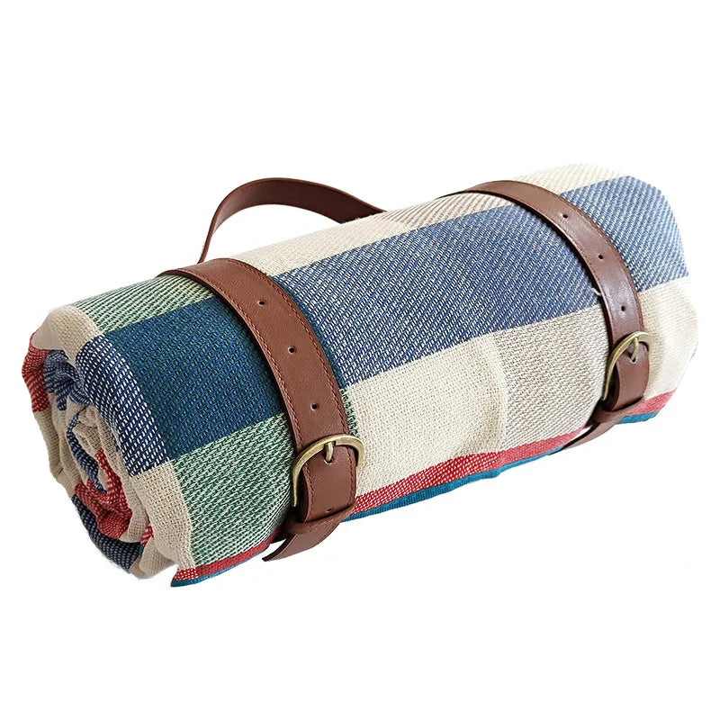 Portable Water Resistant Picnic Mat with Handles