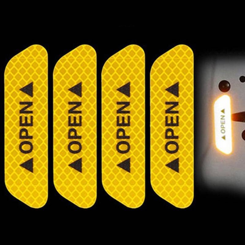 Halri | 4PCS Safety Reflective Warning Stickers