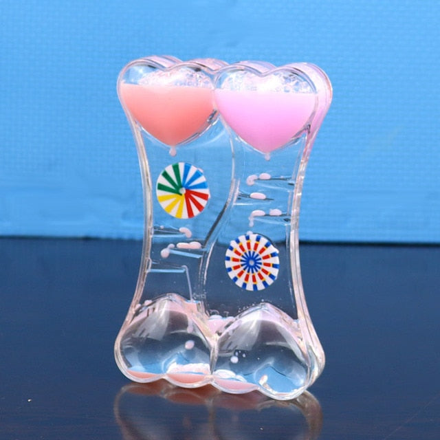 Colorful Liquid Motion Desk Clock