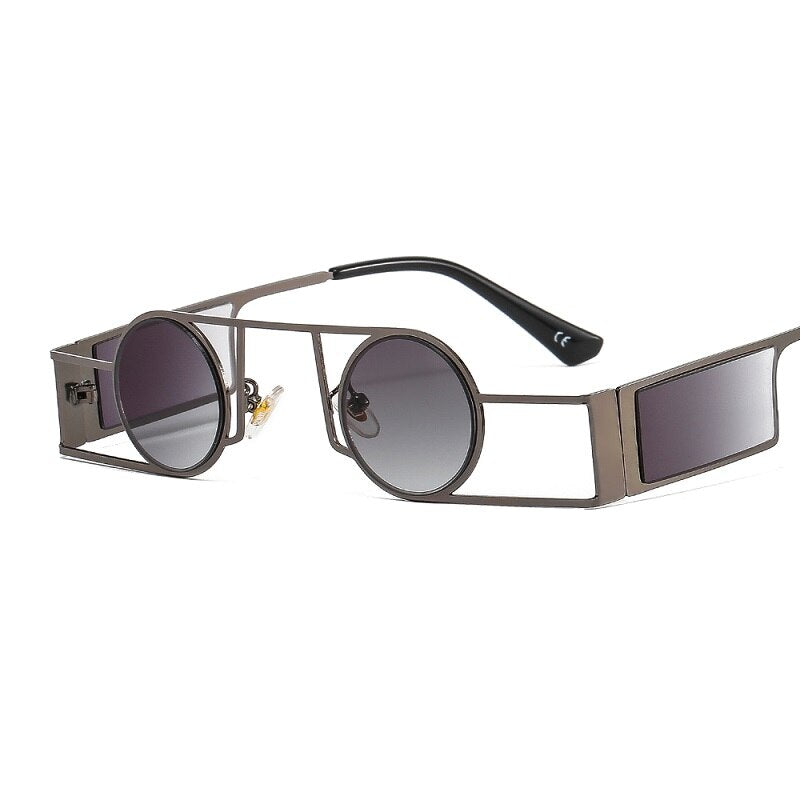 Halri | Premium Circular Steel Shade Sunglasses