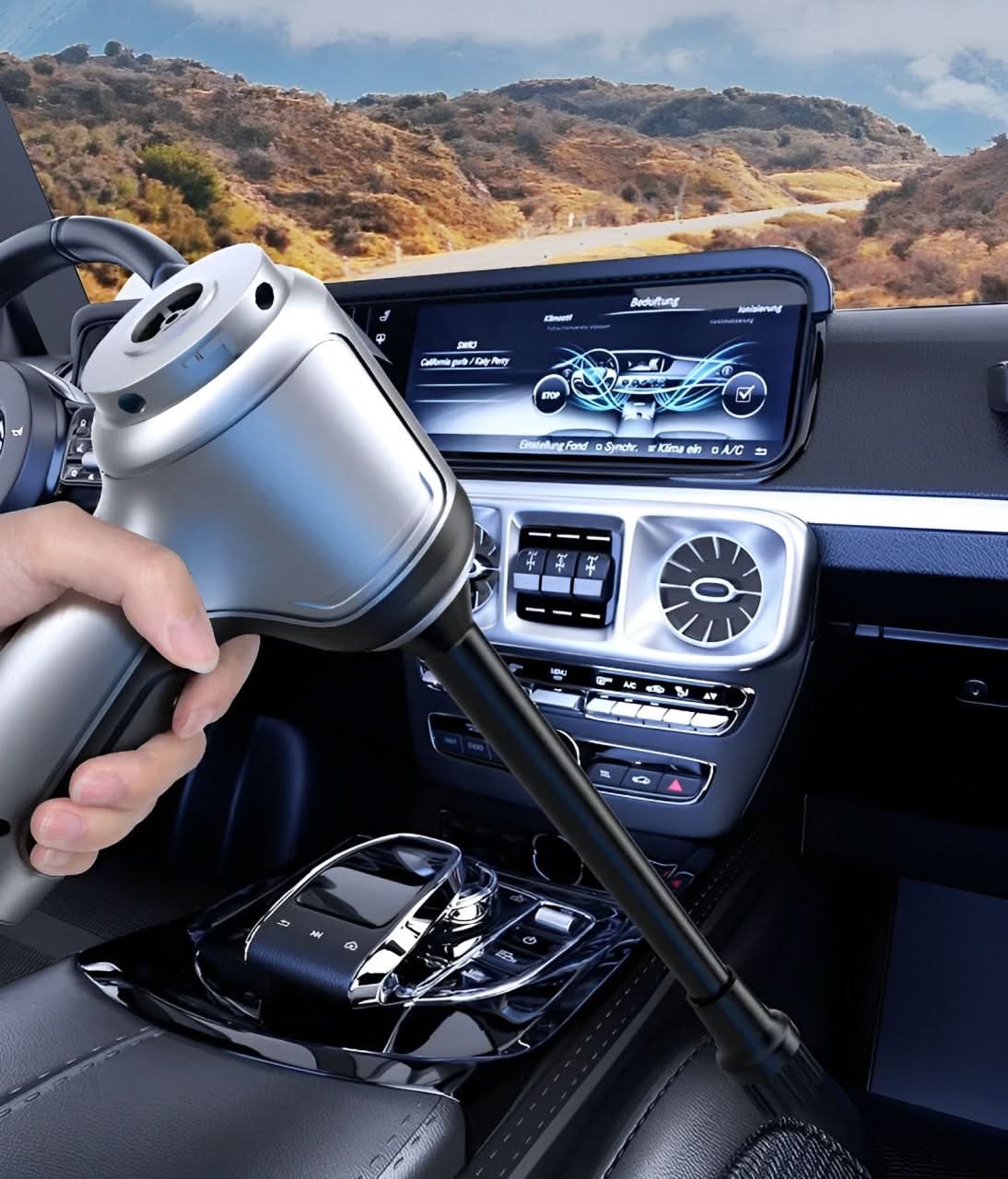 Portable Car Vacuum with Powerful 95,000Pa Suction - Halri